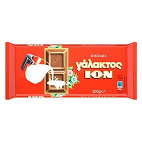 Σοκολάτα ΙΟΝ γάλακτος (200g)