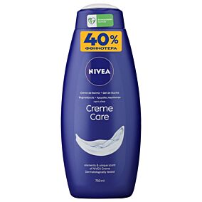 NIVEA αφρόλουτρο Crème Care 750ml -40%