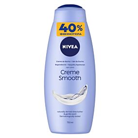 NIVEA αφρόλουτρο Crème Smooth 750ml -40%