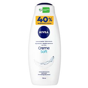 NIVEA αφρόλουτρο Crème Soft 750ml -40%