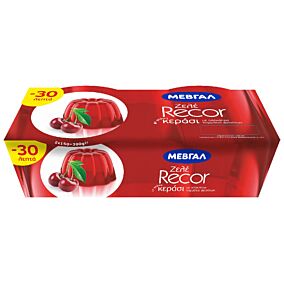Ζελέ ΜΕΒΓΑΛ Recor κεράσι -0,30€ (2x150g)