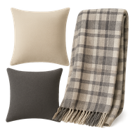 Λευκά Είδη Καθιστικού